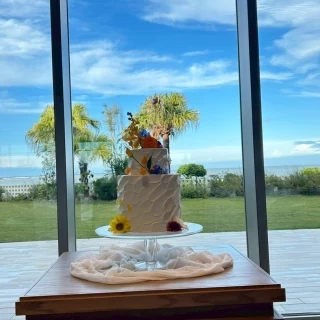 ウエディングケーキです