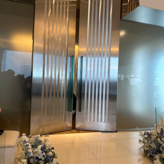 挙式会場の入場扉です。