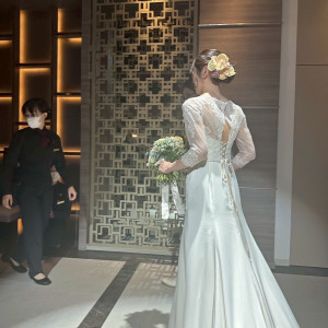 ブーケや生花の髪飾り|733095さんのGLOBAL WEDDING DIADE (ディアーデ)の写真(2513629)