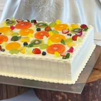 ウェディングケーキです。