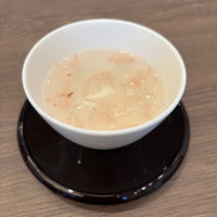 控え室でいただいた桜湯が美味しかったです