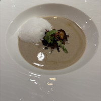 スープは目の前で注いでくださいました