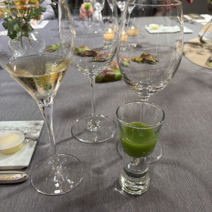 前菜にスムージーをいただきました|733144さんのパレスホテル東京(PALACE HOTEL TOKYO)の写真(2582777)