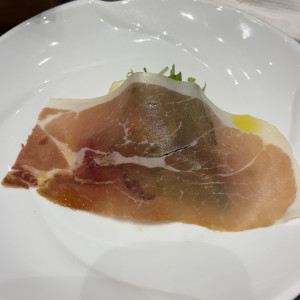 生ハムの下にお野菜が盛り付けてありました|733144さんのMia Via(ミアヴィア)の写真(2582783)