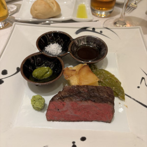 ソースと塩で味変できましめ|733144さんのKIYOMIZU京都東山（キヨミズ京都東山）の写真(2582767)