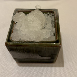 お口直しにレモン風味のかき氷のような物をいただきました|733144さんのKIYOMIZU京都東山（キヨミズ京都東山）の写真(2582771)