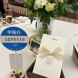 ジブリをテーマにしたテーブル|733150さんのグランドパティオ都城の写真(2577849)