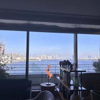 披露宴会場からの景色