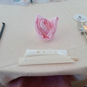 料理打ち合わせ時のナプキン等。|733392さんのアートクレフクラブ（Art Clef Club ）の写真(2356622)
