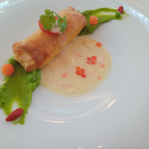 打ち合わせ試食4品目。|733392さんのアートクレフクラブ（Art Clef Club ）の写真(2356638)
