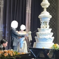 ケーキ入党の写真