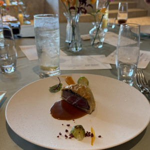 メインの肉料理です|733440さんのHilltop Resort YAMANOUE (ヒルトップリゾート ヤマノウエ)の写真(2582861)