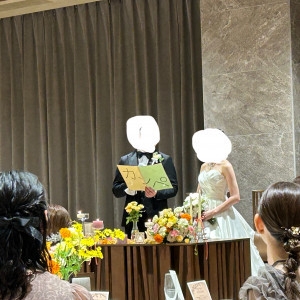 ゴージャスな会場でした|733440さんのザ・フォレストテラス熊本の写真(2582883)