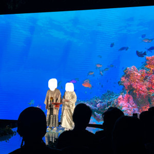 後ろのスクリーンの演出がすごかったです|733440さんのPOPCORN KOBE (ポップコーン神戸)の写真(2582880)