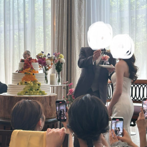 ファーストバイトのシーン|733440さんのララシャンス 博多の森の写真(2484948)