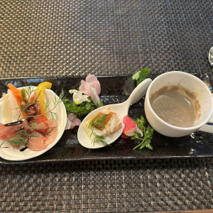 料理です！旬のものなどが使用されていました！|733454さんのメーヤー・ライニンガーの写真(2381547)