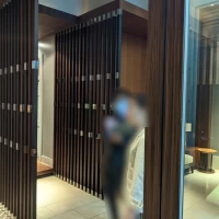 ゲストが会場移動の際に通る場所です。