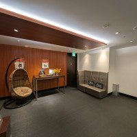 ウェルカムパーティーの会場（ルミエール）