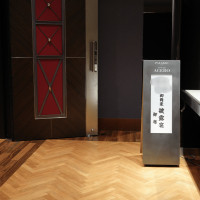 披露宴会場入り口の写真です