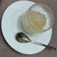 食間に出たさっぱりとしたデザートです。