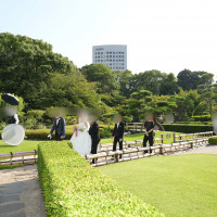 挙式前に撮っていただいた写真です