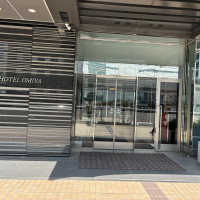 ホテルの入り口のドアです