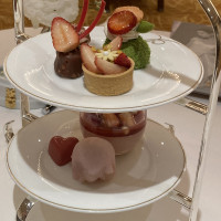 試食でいただいたアフターヌーンティです
