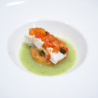 コース料理の写真です