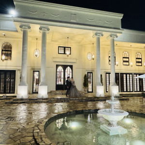 雨でも幻想的で素敵でした|733872さんのアーカンジェル迎賓館（宇都宮）/テイクアンドギヴ・ニーズウェディングの写真(2562151)