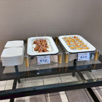 ウェルカムパーティの食べ物