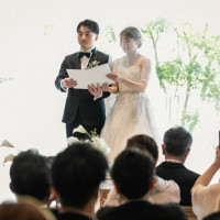 自分たちで考えた誓いの言葉を発表しました。