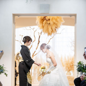 入ってきた後の背景も素敵です|733994さんのルリアン大阪(ベルクラシック空港)の写真(2348870)