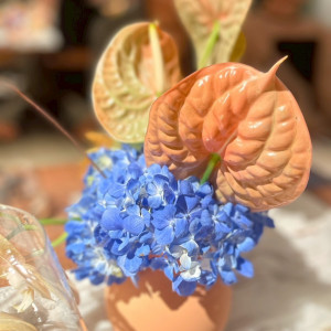 ゲストテーブル装花|734081さんのIWAI OMOTESANDO(イワイ オモテサンドウ)の写真(2560994)