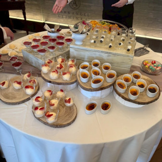 デザートビッフェは種類豊富で演出としても◎