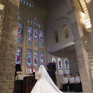 ステンドグラスが綺麗