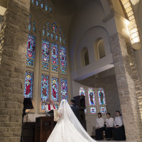 ステンドグラスが綺麗