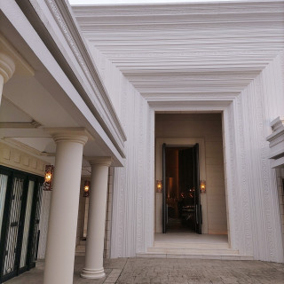 チャペルの外装。ヨーロッパ調で素敵