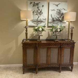 ゲスト控え室の飾り棚です|734197さんのソンブルイユ TOKYOの写真(2522141)