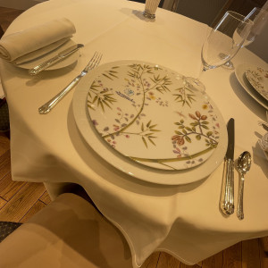 テーブルセッティングです|734197さんのソンブルイユ TOKYOの写真(2522109)
