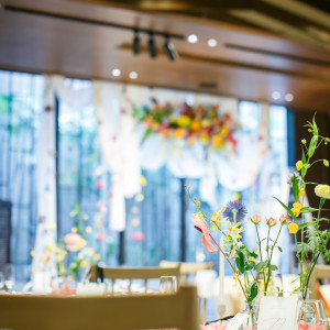 装花|734235さんのTHE HIGASHIYAMA CLUB by HAPPO-EN（旧:京都祝言SHU:GEN）の写真(2558360)