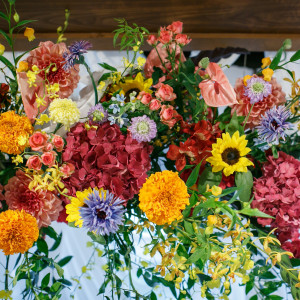 装花|734235さんのTHE HIGASHIYAMA CLUB by HAPPO-EN（旧:京都祝言SHU:GEN）の写真(2558371)