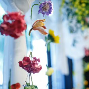 装花|734235さんのTHE HIGASHIYAMA CLUB by HAPPO-EN（旧:京都祝言SHU:GEN）の写真(2558366)