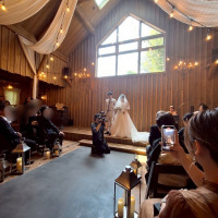挙式会場での様子です