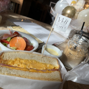 式前にカフェでご飯を用意して下さりました|734264さんのBARN&FOREST148〜バーン&フォレスト148〜の写真(2447227)