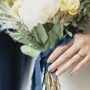 ドライフラワーブーケ（持ち込み）|734302さんのJAM ORCHESTRA（ジャムオーケストラ）の写真(2577423)