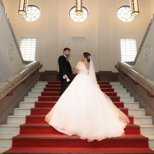 大階段での写真はその時の使用状況にもよるみたいです|734340さんのTHE LANDMARK SQUARE OSAKA(ザ ランドマークスクエア オオサカ)の写真(2581275)