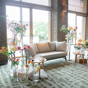 高砂の装飾にバルーンやアーチを使いたかったのですが駄目でした|734502さんのAMANDAN TERRACE ～アマンダンテラス～の写真(2454256)