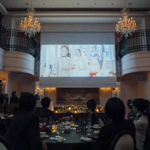 最後は挙式のみのダイジェスト動画を式場に依頼しました|734539さんのOSAKA St.BATH CHURCH(大阪セントバース教会)の写真(2366848)