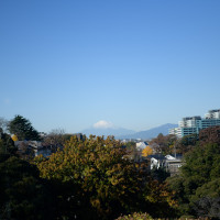 式場から見えた富士山です。