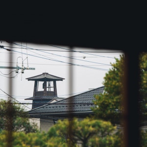 チャペルから時の鐘が見えます|734592さんのHATSUNEYA GARDEN ～since1868 Kawagoe～（ハツネヤ ガーデン）の写真(2464653)